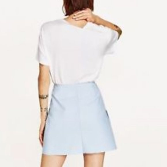Zara A-line ruffle mini skirt - Picture 6 of 6